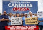 Educação municipal enfrenta anos de perdas salariais