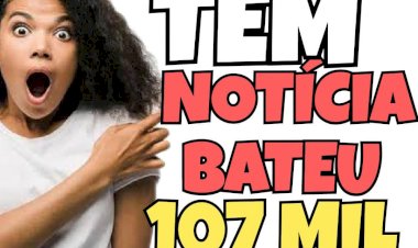 Atingimos 107 mil acesso no site