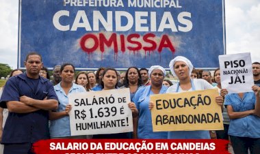 Educação municipal enfrenta anos de perdas salariais