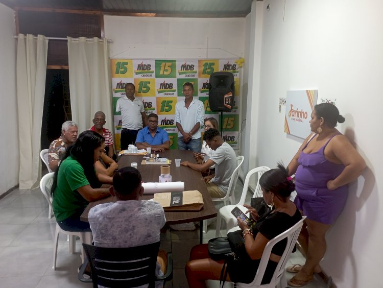 MDB Candeias reuniu com seus candidatos vereadores