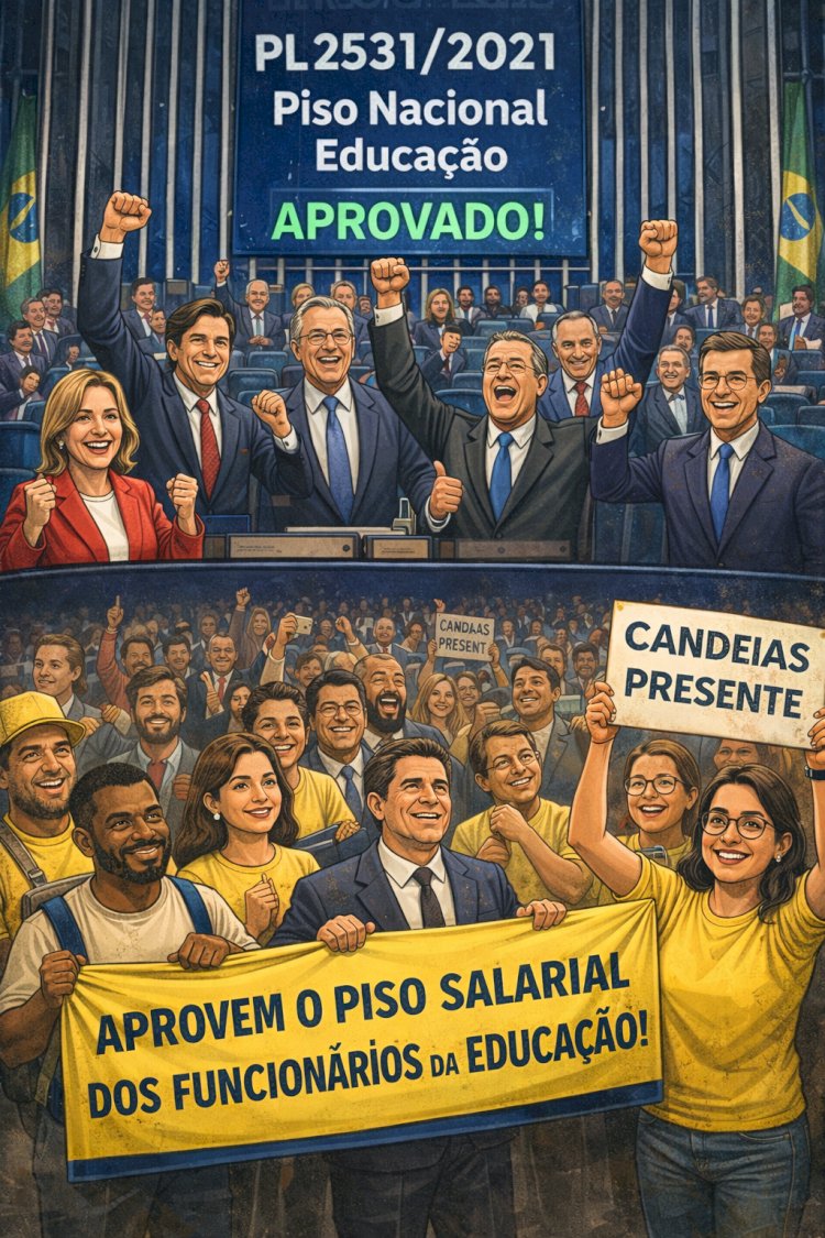 Servidores de Candeias aguardam piso nacional