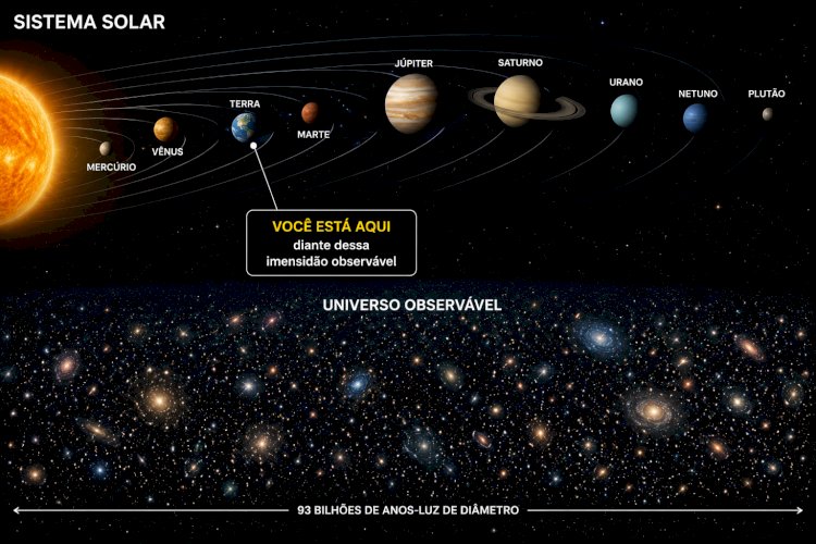 Universo é tão assustador